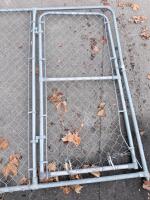Large Chain Link Dog Run Galvanized Steel, 4'x6', 2" Mesh Size - 15