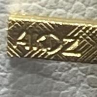 Gold Cross Necklace Stamped 14K - Unable To Verify Authentication - 3