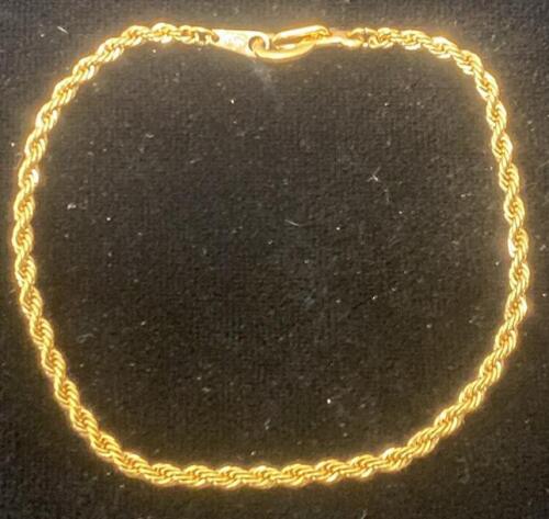 Gold Bracelet Stamped 14K - Unable to Verify