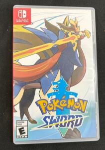 Pok&eacute;mon Sword Nintendo Switch Game, Role-playing, UPC: 045496596858