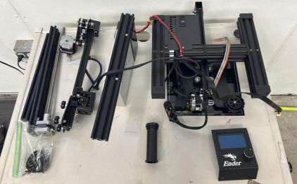 Creality Ender-3 3D Printer, FDM Technology, Serial P20120D00769 (For Parts Only )