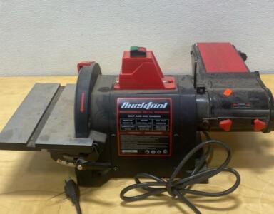 Bucktool Professional Metal Working Belt and Disc Sander Works