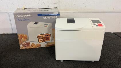 Panasonic SD-BT56P Automatic Bread Maker, Multi-grain, LCD Display, 120V