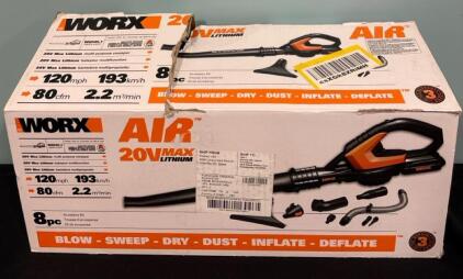 Worx Air 20V Max Lithium Multi Purpose Sweeper