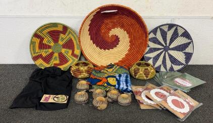 Full Circle Exchange Handcrafted Art and Decor Collection, Multi-color, India