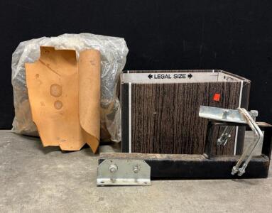 New Item!! Large pieces of leather with handcrafted accessories! With Portable Winch Vertical Pull Winch Support!!