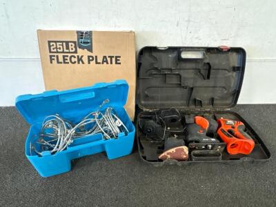 Black & Decker MATRIX, Peerless Snow Chains, Rogue Fleck Plate (25LBS)