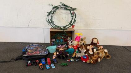 Assorted Ty Beanie Babies And Toys