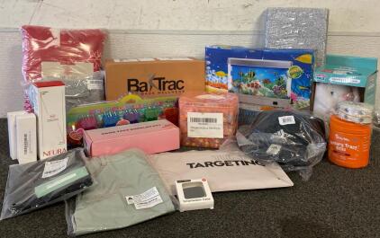 Baktrac Kit, Seabed Word Lamp Lighting Move, Christmas Plush Throw, Ultimate Jewelry Making Bead Kit And More