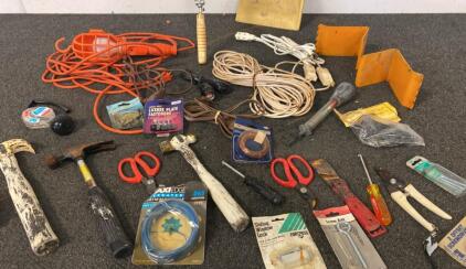 Hammers / Shop Light / Extension Cords and More
