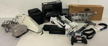 Nike Sports Cleats (9.5), DVD Player, Speakers, Massage Gun & More
