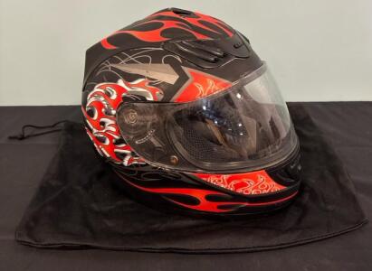 Men&rsquo;s Hawk Motorcycle Helmet Size M 57-58 cm