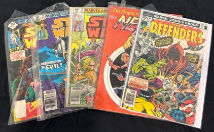 Vintage Comics: Star Wars The Origin Of Nexus And The Defenders Comics