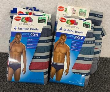 Brand New Products! Fruit Of The Loom Mens Fashion Briefs