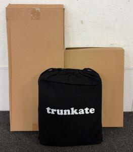 (1) Trunkate 3 In 1 Trunk Organizer, (1) QQ Blackseat Car Organizer With Tablet Holder For Kids, And (1) 2 Pack Kid Playing Caution Sign