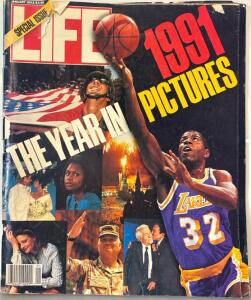 January 1992 Special Issue Of Life Magazine, Titled "1991 The Year in Pictures&rdquo;