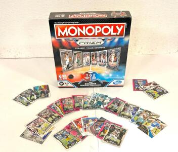 Monopoly Prizm NBA Edition Trading Card Game Set, Hasbro Gaming