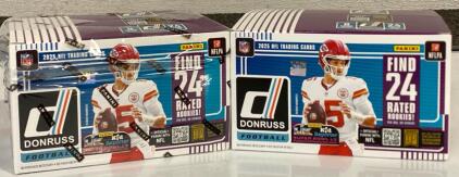 (2) Boxes 2025 Panini NFL Trading Cards