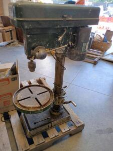12 Speed 5/8 Chuck 120V Heavy Duty Drill Press And More