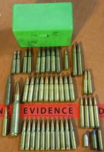 50-Round Case w/ Assorted Ammunition: .350 Rem Mag, 7.62x51 & More!
