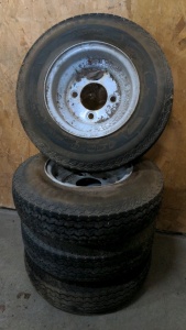 Set of (4) Utility Tires