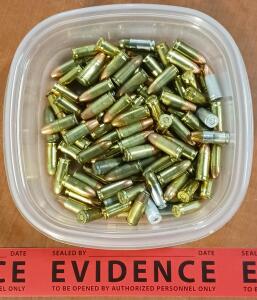 Assorted Loose 9mm Ammunition (Approx. 100 Rounds)