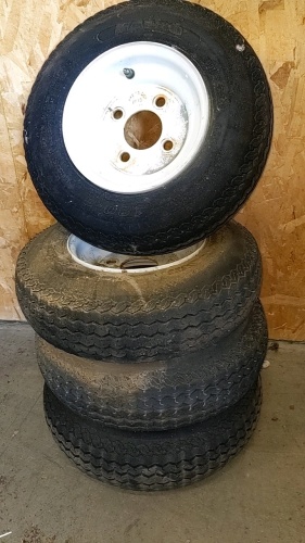 Set of (4) Utility Tires
