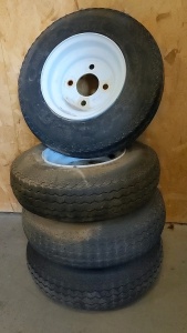 Set of (4) Utility Tires