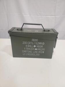 11"x7" Empty Metal Ammo Box