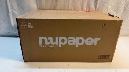 NuPaper Tree-Free TP, 24 Mega Rolls Bamboo Toilet Paper