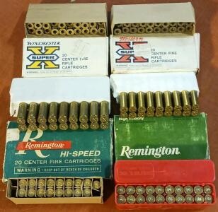 Assorted .30-30, 7mm & 8mm (Spent) Brass