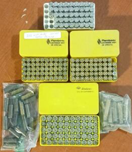 Assorted .256, .357, .45 & .35 (Spent) Brass