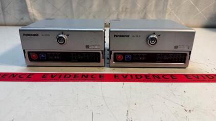 (2) Panasonic WJ-VR30 Digital Video Recorder with LAN & Wireless Connectivity
