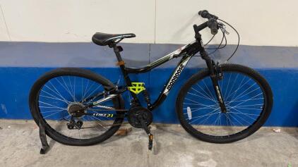 26&rdquo; Mongoose Ledge 21 Bike (Black And Green)
