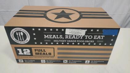BRAND New Box Of MRE Deluxe Meals
