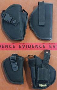 (4) Assorted Pistol Holsters