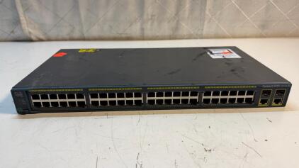 Cisco Catalyst 2960 Series SI Network Switch, 48 Ports, Model WS-C2960-48TC-S