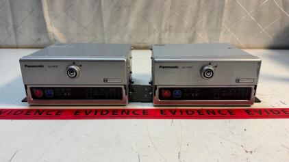 (2) Panasonic WJ-VR30 Digital Video Recorder with LAN & Wireless Connectivity