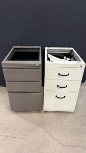(2)Filing Cabinet -15&rdquo;Lx24&rdquo;Wx27&rdquo;H