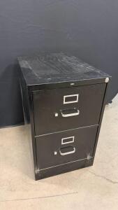 2-Drawer Filing Cabinet -18&rdquo;Lx27&rdquo;Wx29&rdquo;H