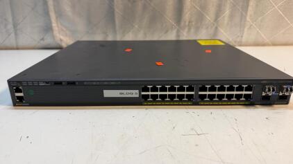 Cisco Catalyst 2960-X Series Network Switch, 24 Ports, 370W PoE