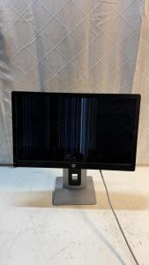 HP EliteDisplay E222 LCD Monitor, 21.5" Full HD, HDMI/DP/VGA, Adjustable Stand