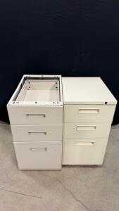 (2)Filing Cabinet -15&rdquo;Lx24&rdquo;Wx27&rdquo;H
