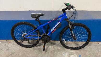 24&rdquo; Novara Tractor 24 Bike (Blue)