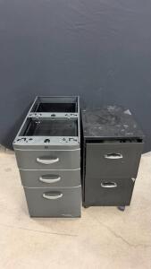 (2)Filing Cabinet -15&rdquo;Lx29&rdquo;Wx27&rdquo;H