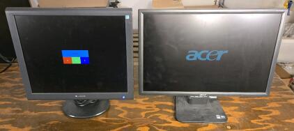 Vintage Gateway & Acer Monitors