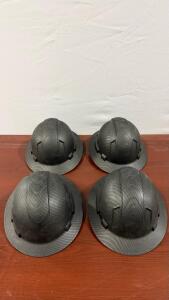 (4) Pyramex Ridgeline Full Brim Hard Hat
