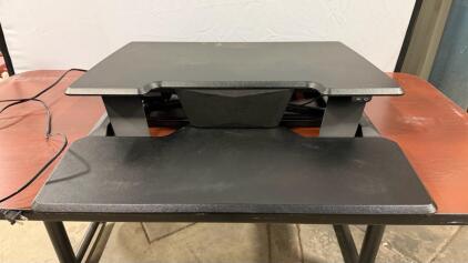 VARIDESK ProPlus 32 Electric Standing Desk Converter, Black