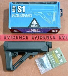AR-15 S1 Ops Ready 6-Position Stock & AR-15 Trigger Guard