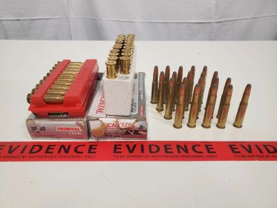 Federal & Winchester .30-30 Winchester Rifle Ammunition, 40 Rounds